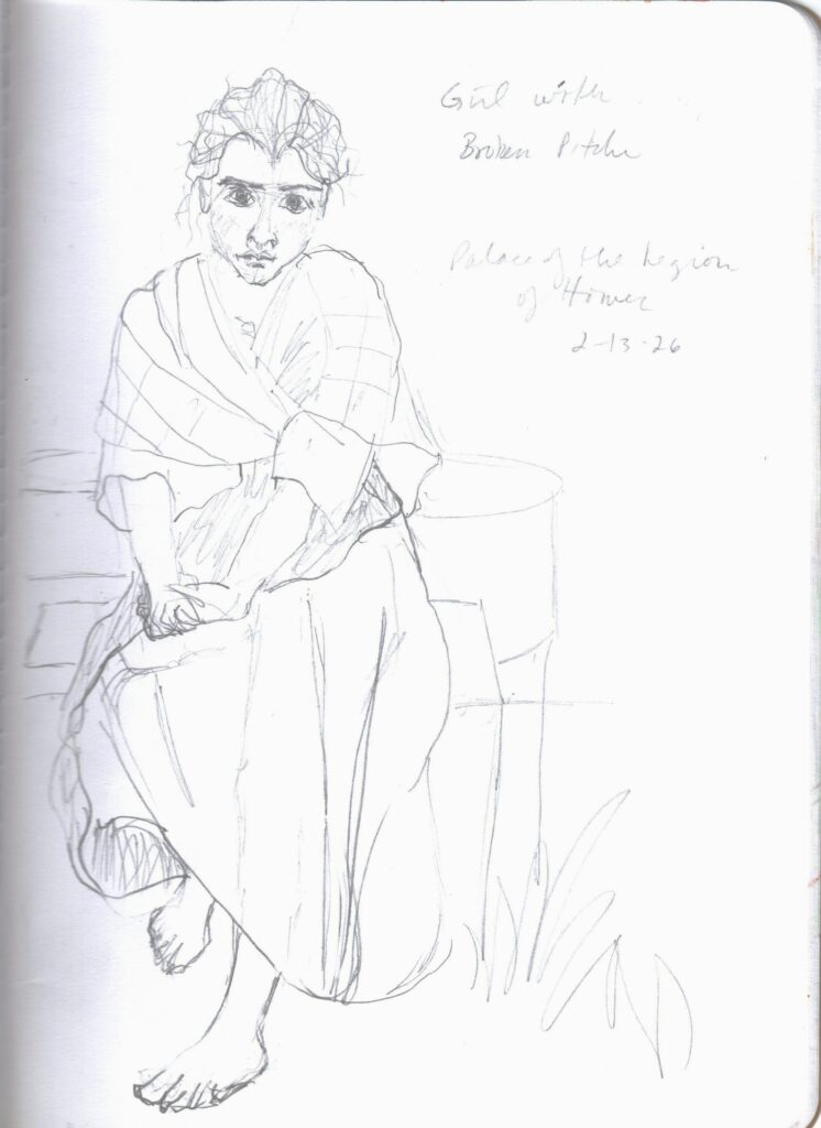 Girl with Broken Pitcher